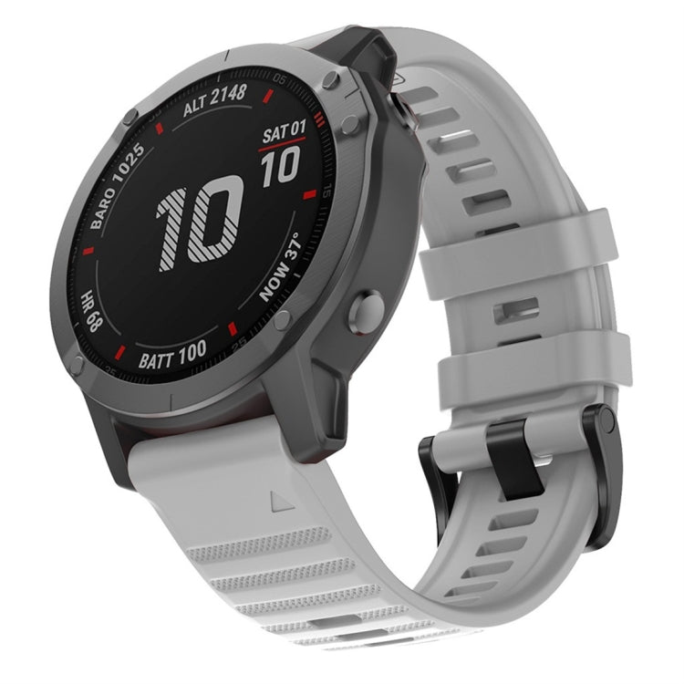 Pour Garmin Fenix 6 22mm Bracelet de remplacement de montre intelligente en silicone