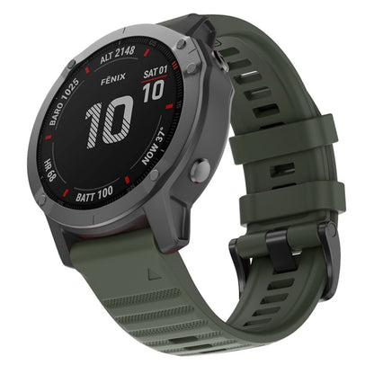 Pour Garmin Fenix 6 22mm Bracelet de remplacement de montre intelligente en silicone