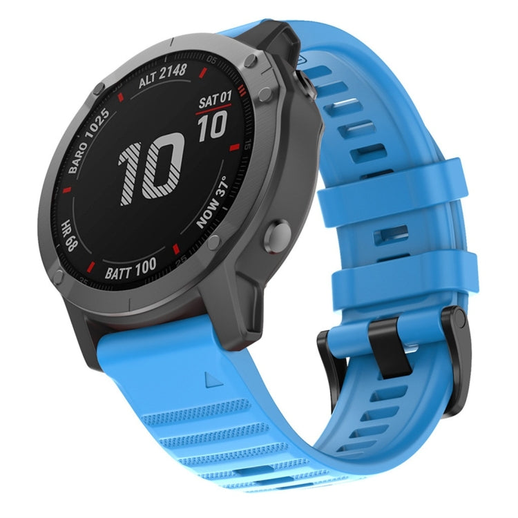 Pour Garmin Fenix 6 22mm Bracelet de remplacement de montre intelligente en silicone
