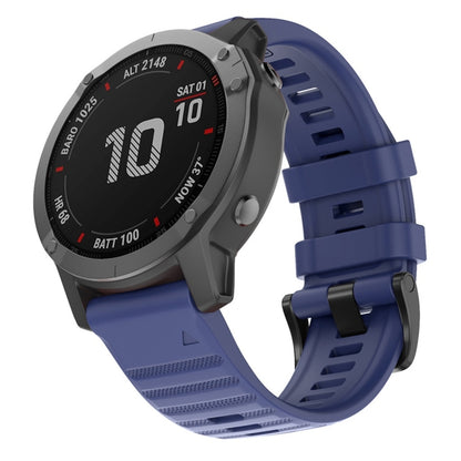Pour Garmin Fenix 6 22mm Bracelet de remplacement de montre intelligente en silicone