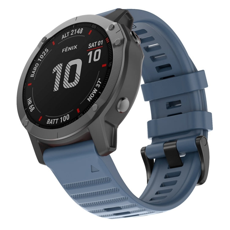 Pour Garmin Fenix 6 22mm Bracelet de remplacement de montre intelligente en silicone