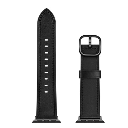 Bracelet de remplacement en cuir pour Apple Watch Series, 7 41mm / 6&SE&5&4 40mm / 3&2&1 38mm, 7 45mm / 6&SE&5&4 44mm / 3&2&1 42mm