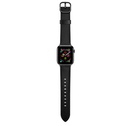 Bracelet de remplacement en cuir pour Apple Watch Series, 7 41mm / 6&SE&5&4 40mm / 3&2&1 38mm, 7 45mm / 6&SE&5&4 44mm / 3&2&1 42mm