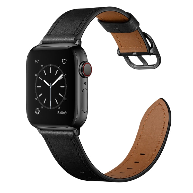 Bracelet de remplacement en cuir pour Apple Watch Series, 7 41mm / 6&SE&5&4 40mm / 3&2&1 38mm, 7 45mm / 6&SE&5&4 44mm / 3&2&1 42mm