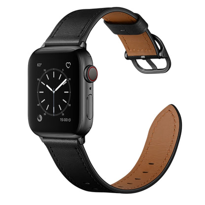 Bracelet de remplacement en cuir pour Apple Watch Series, 7 41mm / 6&SE&5&4 40mm / 3&2&1 38mm, 7 45mm / 6&SE&5&4 44mm / 3&2&1 42mm