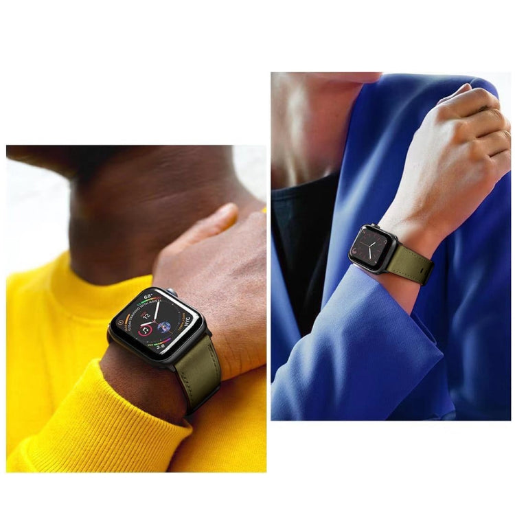Bracelet de remplacement en cuir pour Apple Watch Series, 7 41mm / 6&SE&5&4 40mm / 3&2&1 38mm, 7 45mm / 6&SE&5&4 44mm / 3&2&1 42mm