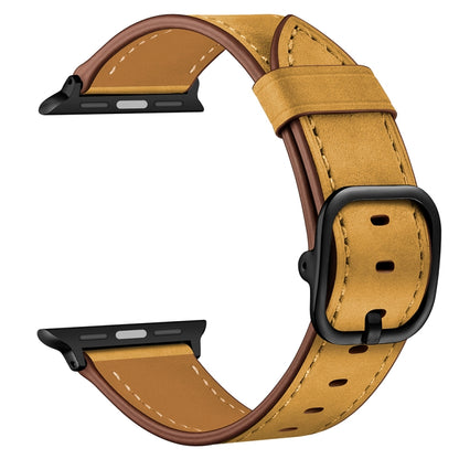 Bracelet de remplacement en cuir pour Apple Watch Series, 7 41mm / 6&SE&5&4 40mm / 3&2&1 38mm, 7 45mm / 6&SE&5&4 44mm / 3&2&1 42mm