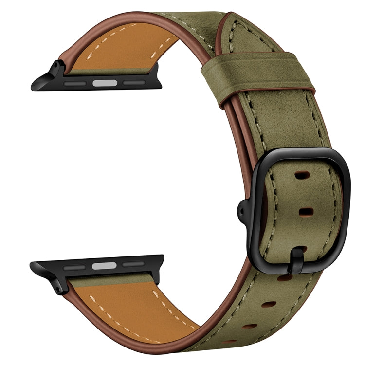 Bracelet de remplacement en cuir pour Apple Watch Series, 7 41mm / 6&SE&5&4 40mm / 3&2&1 38mm, 7 45mm / 6&SE&5&4 44mm / 3&2&1 42mm