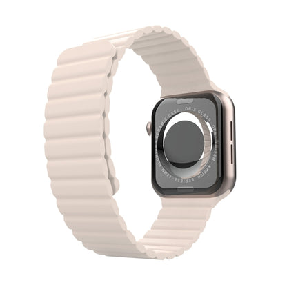Bracelet de montre de remplacement en silicone intégré pour la série Apple Watch, 7 41mm / 6&SE&5&4 40mm / 3&2&1 38mm, 7 45mm / 6&SE&5&4 44mm / 3&2&1 42mm