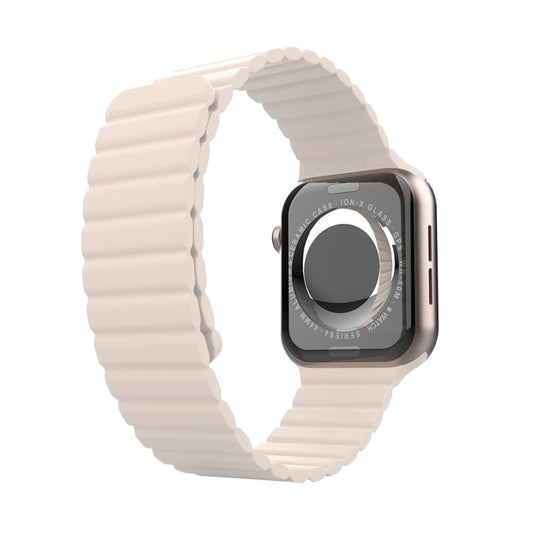 Bracelet de montre de remplacement en silicone intégré pour la série Apple Watch, 7 41mm / 6&SE&5&4 40mm / 3&2&1 38mm, 7 45mm / 6&SE&5&4 44mm / 3&2&1 42mm