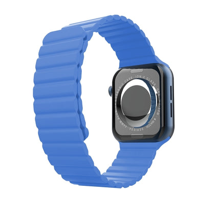 Bracelet de montre de remplacement en silicone intégré pour la série Apple Watch, 7 41mm / 6&SE&5&4 40mm / 3&2&1 38mm, 7 45mm / 6&SE&5&4 44mm / 3&2&1 42mm