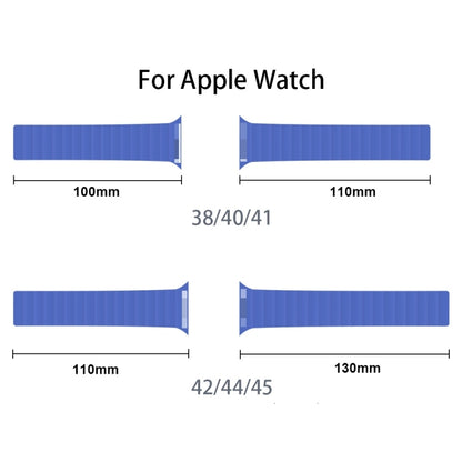 Bracelet de montre de remplacement en silicone intégré pour la série Apple Watch, 7 41mm / 6&SE&5&4 40mm / 3&2&1 38mm, 7 45mm / 6&SE&5&4 44mm / 3&2&1 42mm