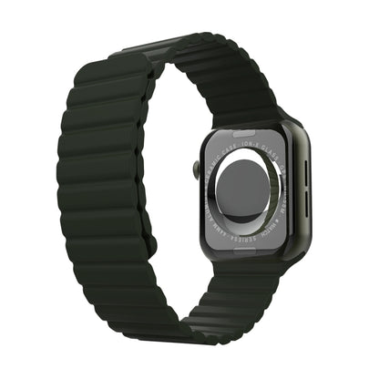 Bracelet de montre de remplacement en silicone intégré pour la série Apple Watch, 7 41mm / 6&SE&5&4 40mm / 3&2&1 38mm, 7 45mm / 6&SE&5&4 44mm / 3&2&1 42mm