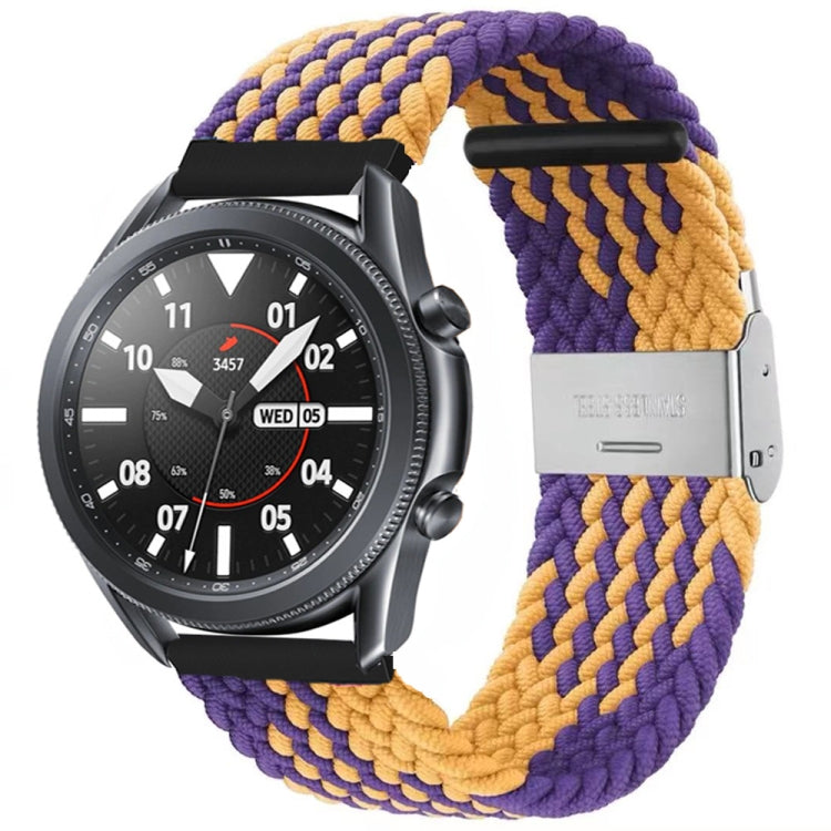 Sangle universelle à boucle métallique tressée en nylon de 22 mm, 22mm