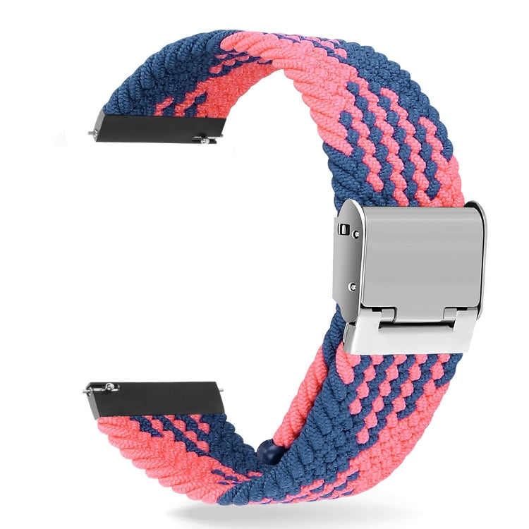Sangle universelle à boucle métallique tressée en nylon de 22 mm, 22mm