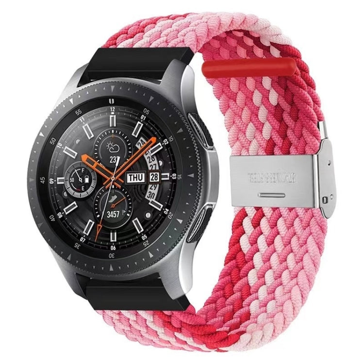 Sangle universelle à boucle métallique tressée en nylon de 22 mm, 22mm