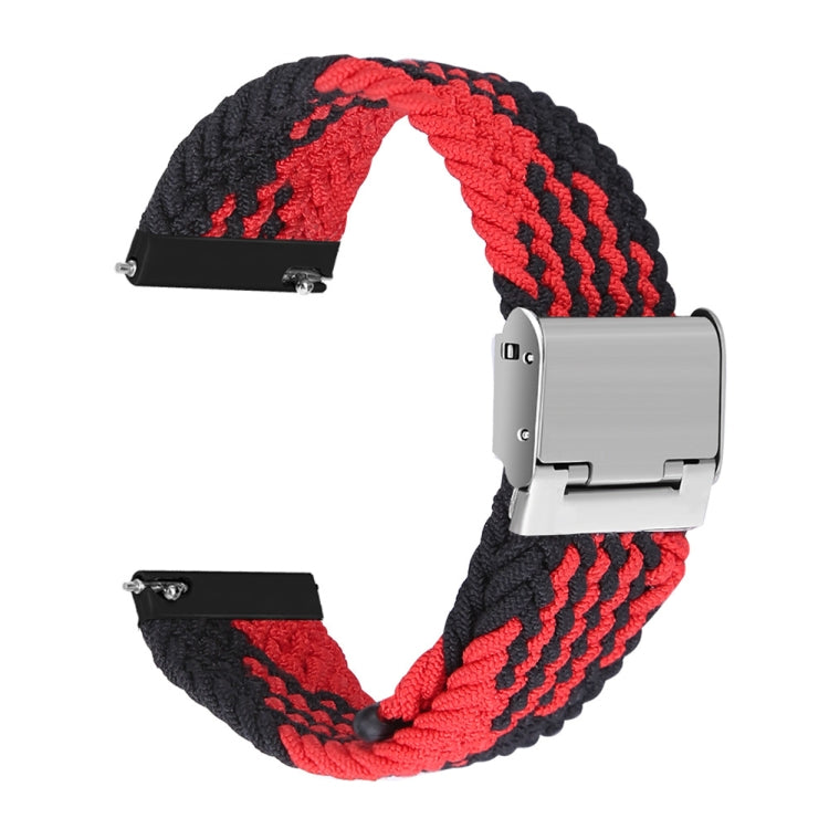 Sangle universelle à boucle métallique tressée en nylon de 22 mm, 22mm