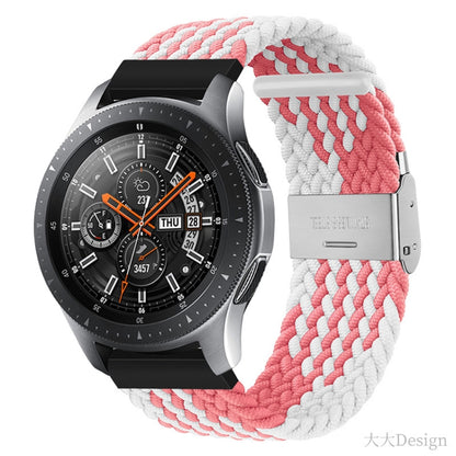 Sangle universelle à boucle métallique tressée en nylon de 22 mm, 22mm