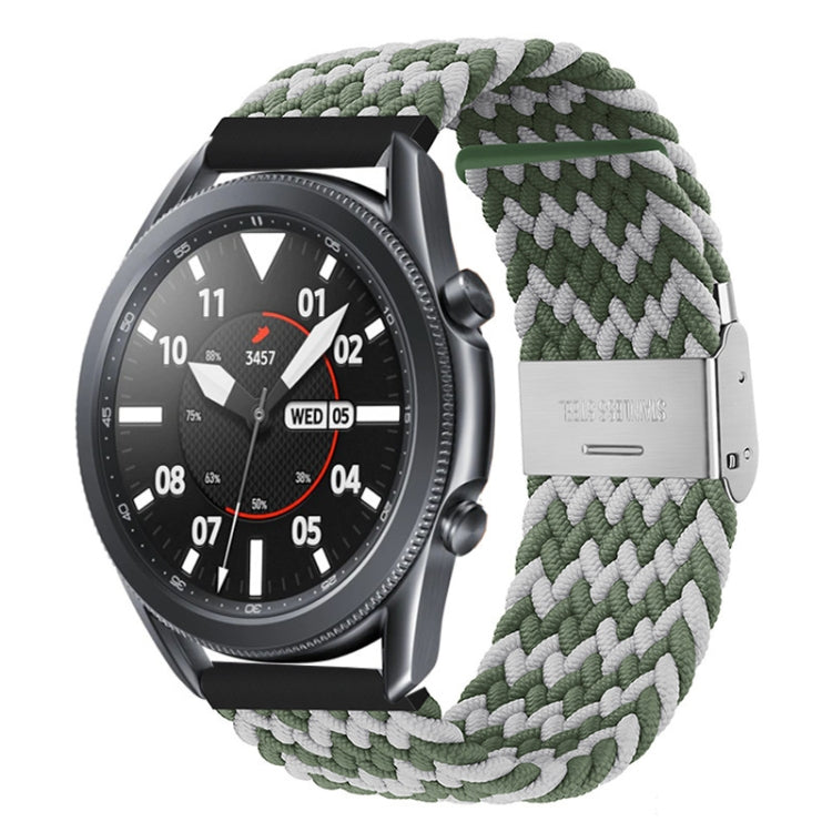 Sangle universelle à boucle métallique tressée en nylon de 22 mm, 22mm