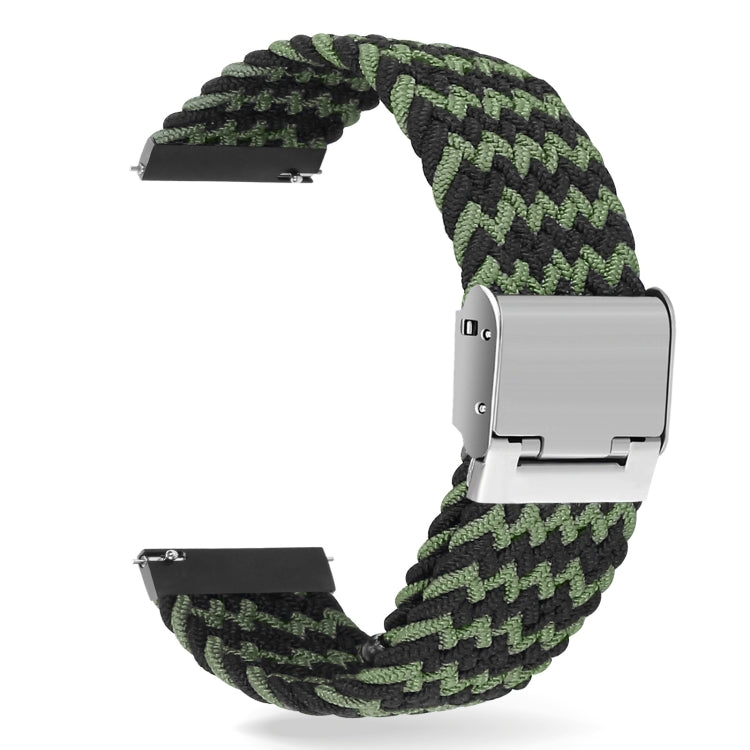 Sangle universelle à boucle métallique tressée en nylon de 22 mm, 22mm