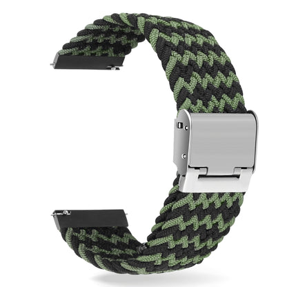 Sangle universelle à boucle métallique tressée en nylon de 22 mm, 22mm