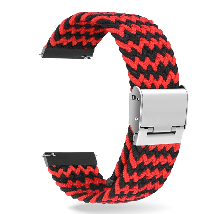 Sangle universelle à boucle métallique tressée en nylon de 22 mm, 22mm