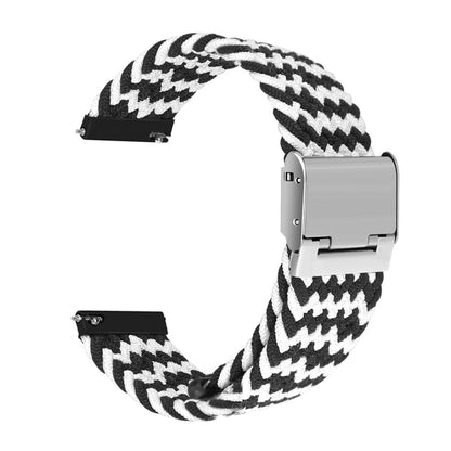 Sangle universelle à boucle métallique tressée en nylon de 22 mm, 22mm