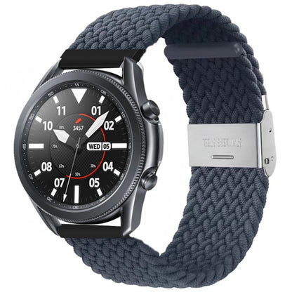Sangle universelle à boucle métallique tressée en nylon de 22 mm, 22mm