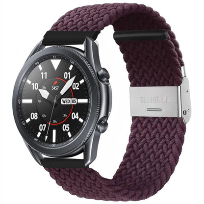 Sangle universelle à boucle métallique tressée en nylon de 22 mm, 22mm