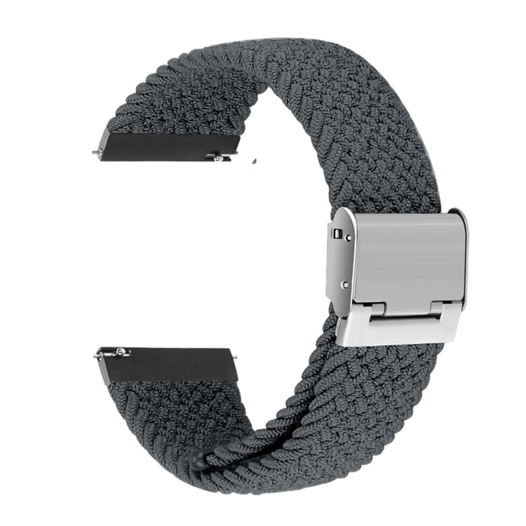 Sangle universelle à boucle métallique tressée en nylon de 22 mm, 22mm