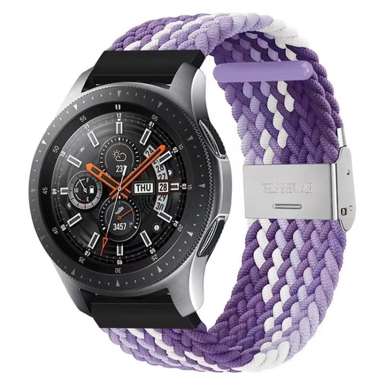 Sangle universelle à boucle métallique tressée en nylon de 22 mm, 22mm