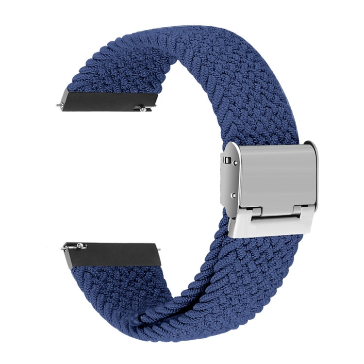 Sangle universelle à boucle métallique tressée en nylon de 22 mm, 22mm