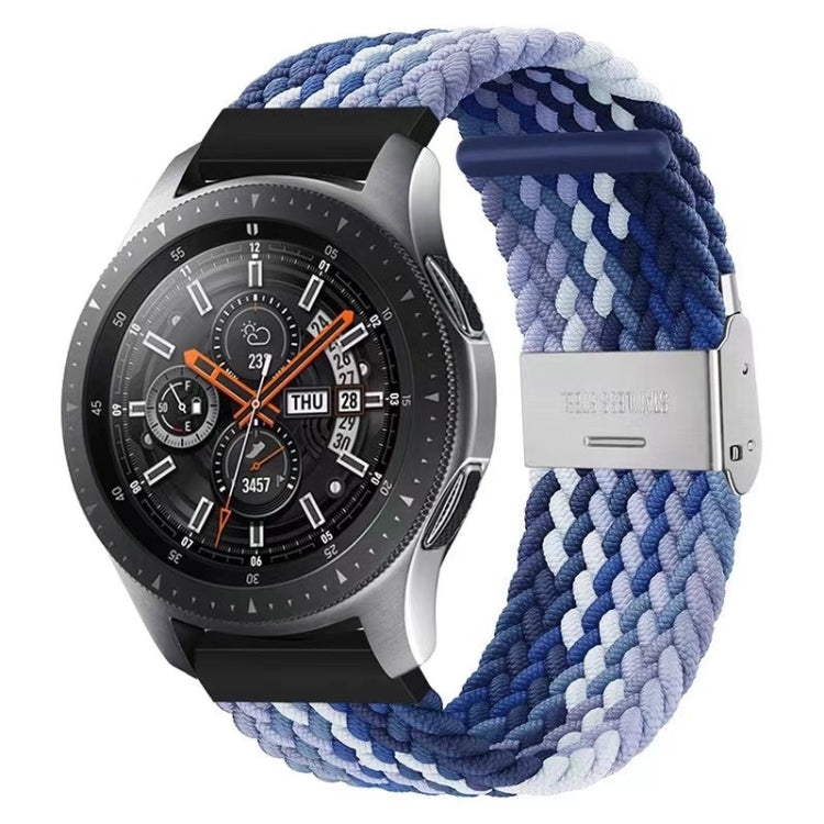 Sangle universelle à boucle métallique tressée en nylon de 22 mm, 22mm