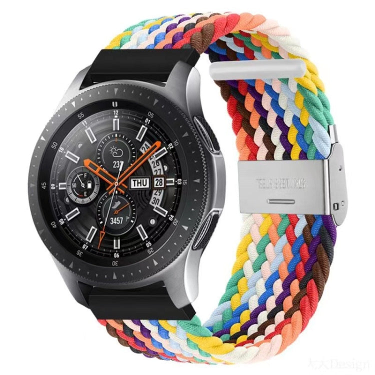 Sangle universelle à boucle métallique tressée en nylon de 22 mm, 22mm