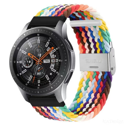 Sangle universelle à boucle métallique tressée en nylon de 22 mm, 22mm
