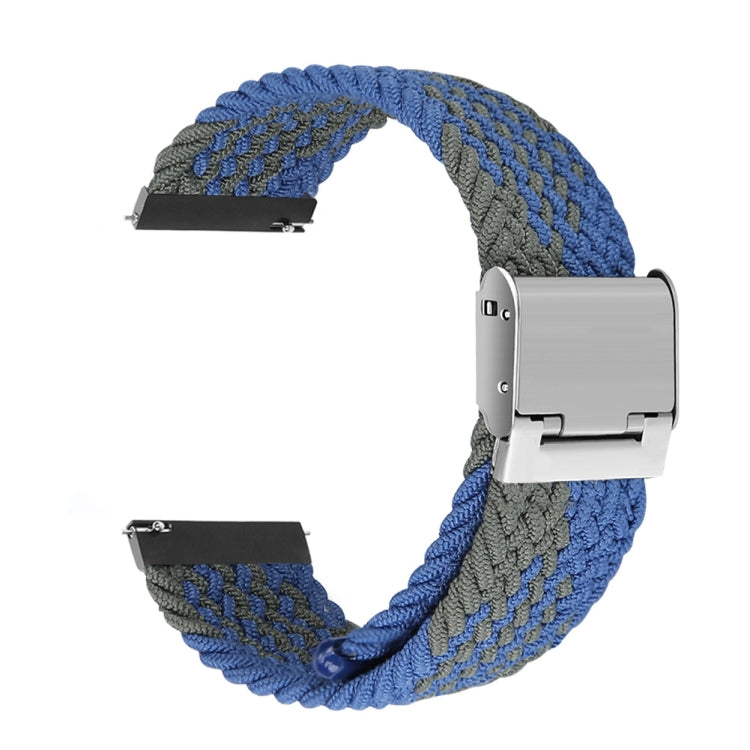 Sangle universelle à boucle métallique tressée en nylon de 22 mm, 22mm