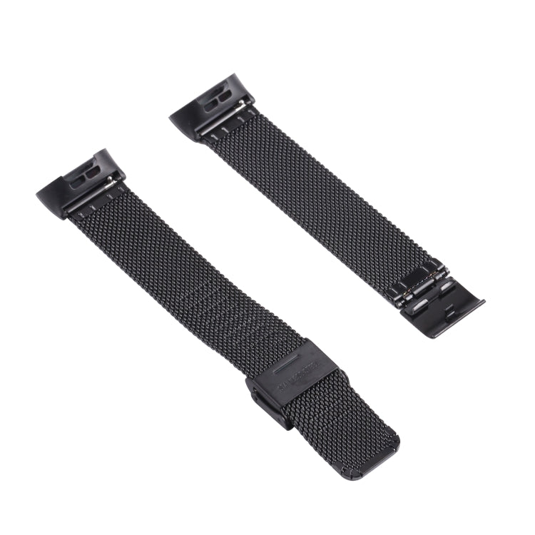 Bracelet de montre milanais à double boucle d'assurance, For Fitbit Charge 4, For Samsung Galaxy Watch4 40mm/44mm