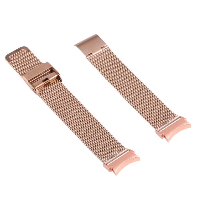 Bracelet de montre milanais à double boucle d'assurance, For Fitbit Charge 4, For Samsung Galaxy Watch4 40mm/44mm