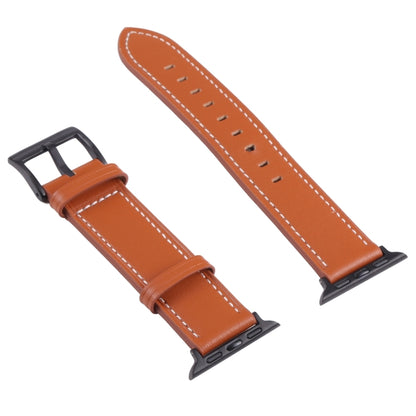Bracelet de remplacement en cuir pour Apple Watch Series, 7 45mm / 6&SE&5&4 44mm / 3&2&1 42mm, 7 41mm / 6&SE&5&4 40mm / 3&2&1 38mm