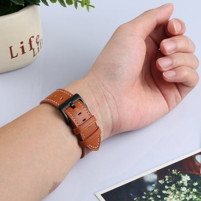 Bracelet de remplacement en cuir pour Apple Watch Series, 7 45mm / 6&SE&5&4 44mm / 3&2&1 42mm, 7 41mm / 6&SE&5&4 40mm / 3&2&1 38mm