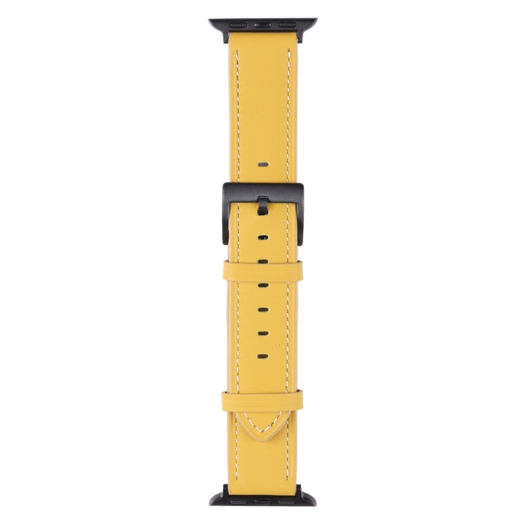 Bracelet de remplacement en cuir pour Apple Watch Series, 7 45mm / 6&SE&5&4 44mm / 3&2&1 42mm, 7 41mm / 6&SE&5&4 40mm / 3&2&1 38mm