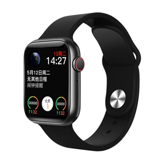 T500 Montre intelligente à écran tactile TFT de 1,44 pouces, prend en charge la surveillance du sommeil / la surveillance de la fréquence cardiaque / les appels Bluetooth / la lecture de musique Bluetooth