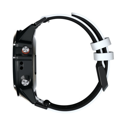 Bracelet de montre en silicone bicolore, For Garmin Fenix 6
