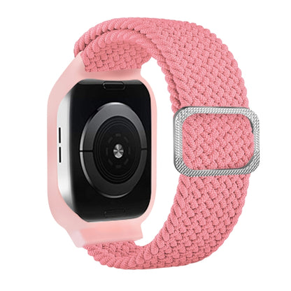 Bracelet de montre de remplacement intégré avec boucle de cadre en TPU pour la série Apple Watch, 6 & SE & 5 & 4 40mm / 3 & 2 & 1 38mm, 6 & SE & 5 & 4 44mm / 3 & 2 & 1 42mm