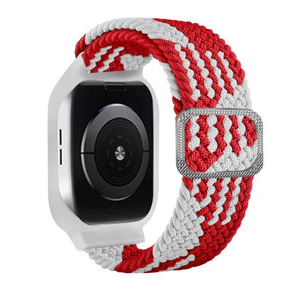 Bracelet de montre de remplacement intégré avec boucle de cadre en TPU pour la série Apple Watch, 6 & SE & 5 & 4 40mm / 3 & 2 & 1 38mm, 6 & SE & 5 & 4 44mm / 3 & 2 & 1 42mm
