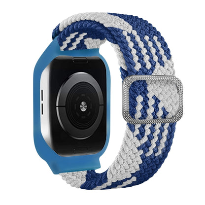 Bracelet de montre de remplacement intégré avec boucle de cadre en TPU pour la série Apple Watch, 6 & SE & 5 & 4 40mm / 3 & 2 & 1 38mm, 6 & SE & 5 & 4 44mm / 3 & 2 & 1 42mm