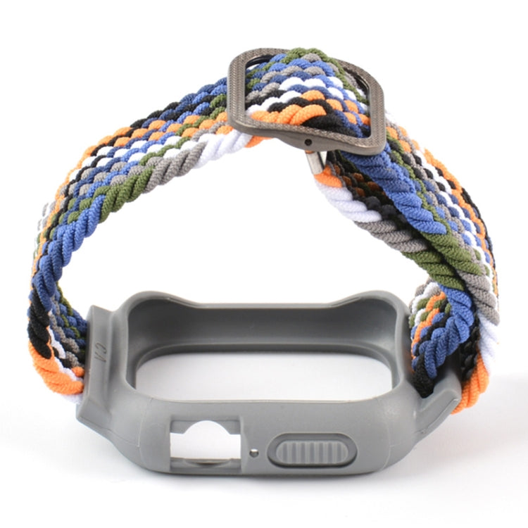 Bracelet de montre de remplacement intégré avec boucle de cadre en TPU pour la série Apple Watch, 6 & SE & 5 & 4 40mm / 3 & 2 & 1 38mm, 6 & SE & 5 & 4 44mm / 3 & 2 & 1 42mm
