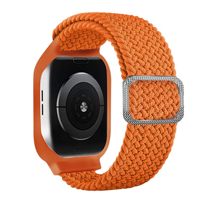 Bracelet de montre de remplacement intégré avec boucle de cadre en TPU pour la série Apple Watch, 6 & SE & 5 & 4 40mm / 3 & 2 & 1 38mm, 6 & SE & 5 & 4 44mm / 3 & 2 & 1 42mm