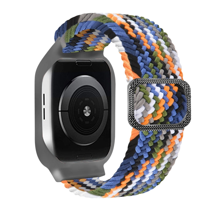 Bracelet de montre de remplacement intégré avec boucle de cadre en TPU pour la série Apple Watch, 6 & SE & 5 & 4 40mm / 3 & 2 & 1 38mm, 6 & SE & 5 & 4 44mm / 3 & 2 & 1 42mm