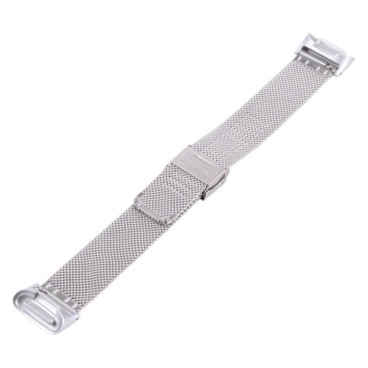 Bracelet de montre à double boucle en acier Milan, For Fitbit Charge 5